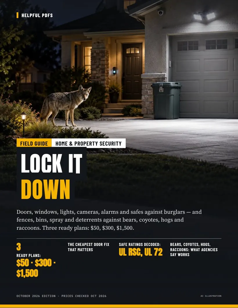 Lock It Down — cover